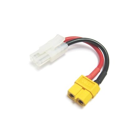 ETRONIX FEMALE XT-60 TO MALE TAMIYA CONNECTOR ADAPTOR ETRONIX FEMALE XT-60 TO MALE TAMIYA CONNECTOR ADAPTOR
