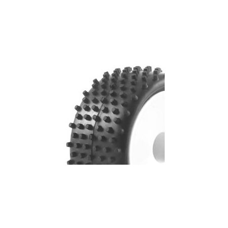 Fastrax 1:10th Mounted Buggy Tyres LP 'Stub' Rear (FAST0047)