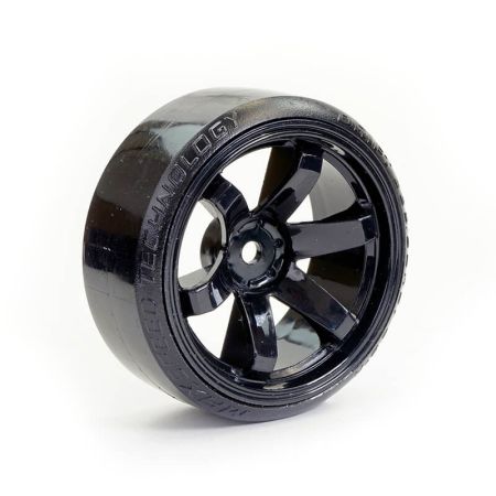 Fastrax 1:10th Street/Drift Tyre 6-Spoke Wheel (6mm Offset) - Black (FAST0086BK) Fastrax 1:10th Street/Drift Tyre 6-Spoke Wheel (6mm Offset) - Black (FAST0086BK)