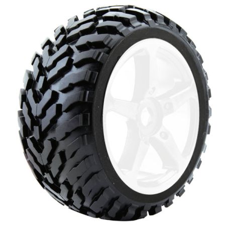 Fastrax 1:8th Truggy Arrow Mtd On 5-Spoke White 0 Offset(Pr) (FAST1096W-0) Fastrax 1:8th Truggy Arrow Mtd On 5-Spoke White 0 Offset(Pr) (FAST1096W-0)