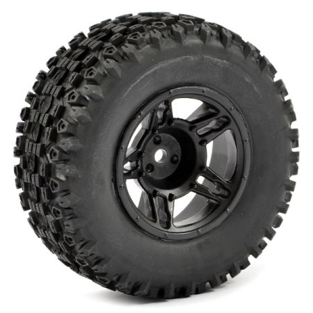 Fastrax 1:10 SC Stinger Mtd 5-Spoke Black (Slash Fr) (Pr) (FAST1115B) Fastrax 1:10 SC Stinger Mtd 5-Spoke Black (Slash Fr) (Pr) (FAST1115B)