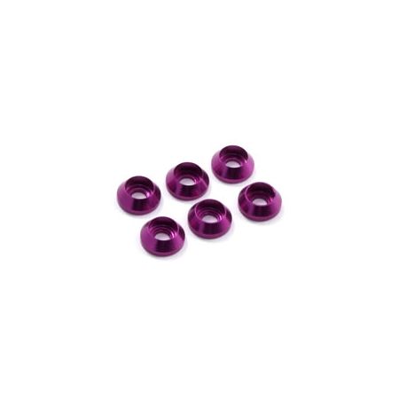 Fastrax M3 Cap Washer Purple (6) (FAST143P) Fastrax M3 Cap Washer Purple (6) (FAST143P)