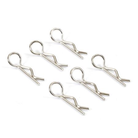 Fastrax Small Body Clips (6) (FAST212) Fastrax Small Body Clips (6) (FAST212)
