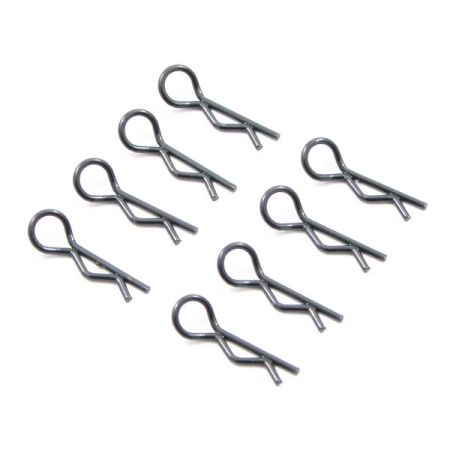 FASTRAX BLACK SMALL BODY CLIPS (8) FASTRAX BLACK SMALL BODY CLIPS (8)