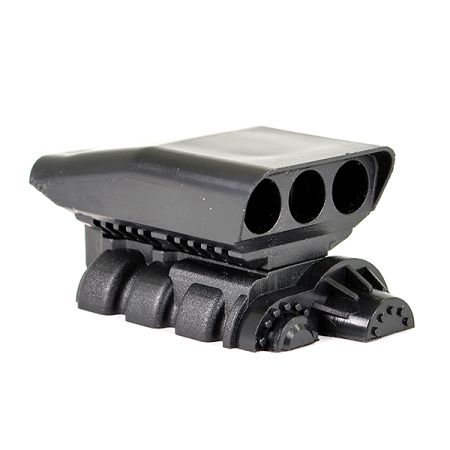Fastrax Imitation Supercharger Engine Block - Black (FAST2212BK) Fastrax Imitation Supercharger Engine Block - Black (FAST2212BK)