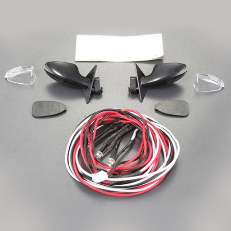 FASTRAX WING MIRROR SET w/LED FASTRAX WING MIRROR SET w/LED