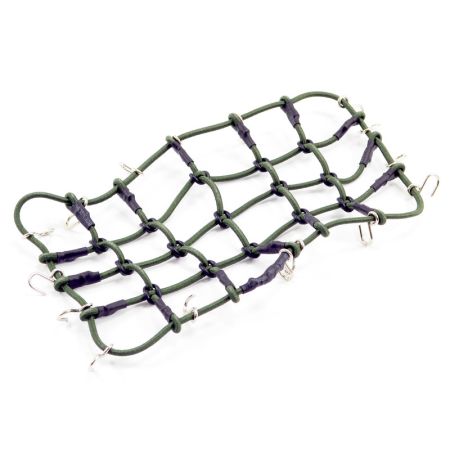 Fastrax Luggage Net W/Hooks L190mm X W110mm (Unstretched) (FAST2310GR)