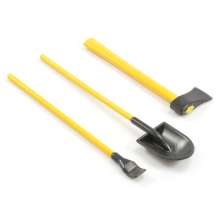 Fastrax 3-Piece Painted Hand Tools Shovel/Axe/Pry Bar (FAST2339) Fastrax 3-Piece Painted Hand Tools Shovel/Axe/Pry Bar (FAST2339)