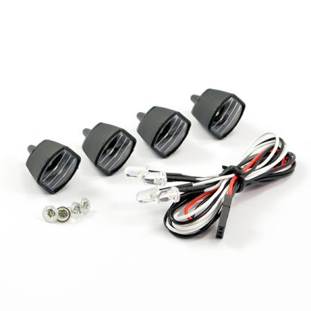 Fastrax Light Set W/Led,Lenses Wire Connector 4Pcs - Rectangle (FAST2340) Fastrax Light Set W/Led,Lenses Wire Connector 4Pcs - Rectangle (FAST2340)