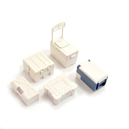 Fastrax Scale 5Pcs Tool & Cooler Case Set - White (FAST2355W)