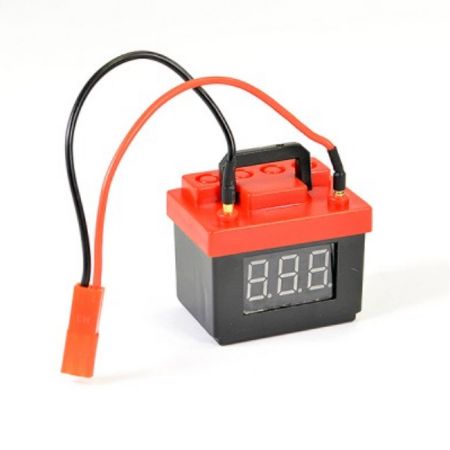 Fastrax Scale Lipo Battery Box Voltage Checker/Alarm 2S/3S (FAST2394BK) Fastrax Scale Lipo Battery Box Voltage Checker/Alarm 2S/3S (FAST2394BK)