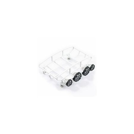 Fastrax Rounded Luggage Tray W/Led & Lights (Sm/White) (FAST308-SW) Fastrax Rounded Luggage Tray W/Led & Lights (Sm/White) (FAST308-SW)