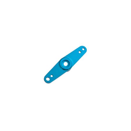 Fastrax Blue Aluminium Double Servo Arm W/Inserts For 23/24/25 Spline (FAST38B)