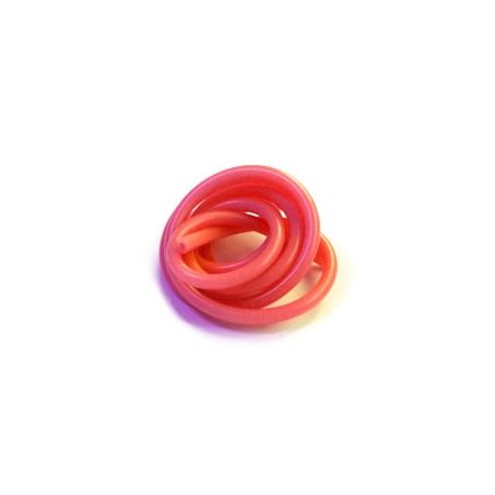 Fastrax Superflex Silicone Tubing Flou Red (1 Meter)