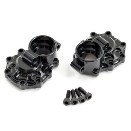 Fastrax TRX-4 Aluminium Rear Knuckle Portal Cover (2) (FTTX313BK) Fastrax TRX-4 Aluminium Rear Knuckle Portal Cover (2) (FTTX313BK)