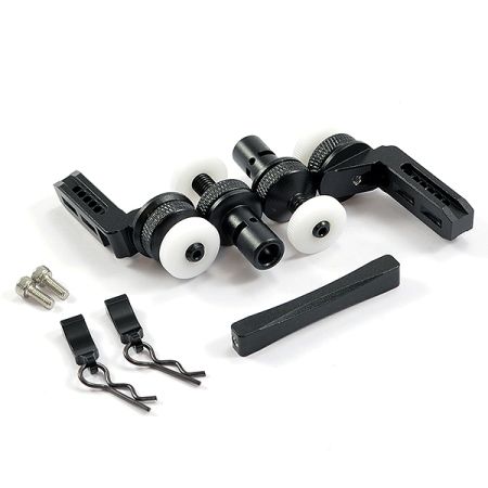 Fastrax TRX-4 Alloy Front & Rear Magnetic Body Mounts (FTTX332BK) Fastrax TRX-4 Alloy Front & Rear Magnetic Body Mounts (FTTX332BK)