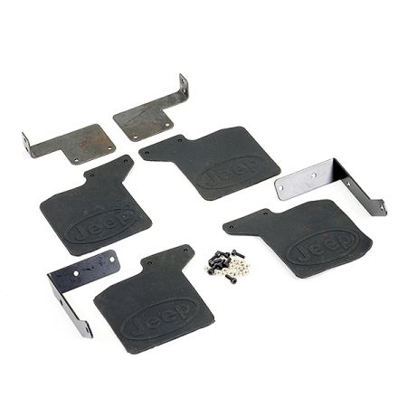 Fastrax TRX-4 Rubber Mudflaps & Alloy Mounts For Jeep (FTTX344) Fastrax TRX-4 Rubber Mudflaps & Alloy Mounts For Jeep (FTTX344)
