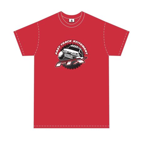 FTX Gear Logo Brand T-Shirt Red - Small (FTX0001S) FTX Gear Logo Brand T-Shirt Red - Small (FTX0001S)