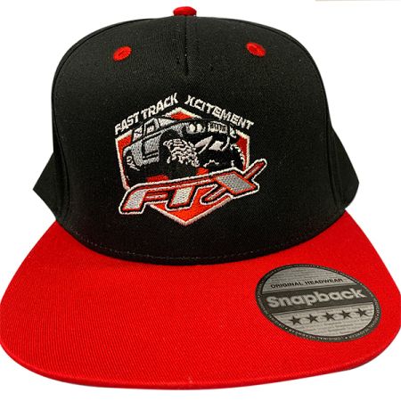 FTX Badge Logo Snapback Cap Red/Black (FTX0005) FTX Badge Logo Snapback Cap Red/Black (FTX0005)