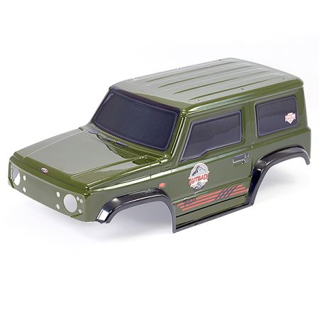 FTX Outback 3 Paso Pvc Painted Body - Green (FTX10044GN) FTX Outback 3 Paso Pvc Painted Body - Green (FTX10044GN)