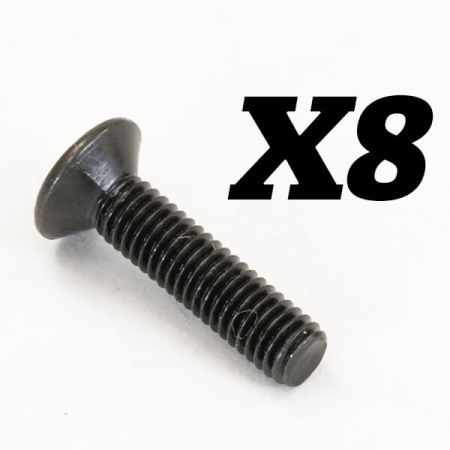 FTX Rokatan Flat Head Cross Screw M3X13 (FTX10195) FTX Rokatan Flat Head Cross Screw M3X13 (FTX10195)