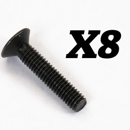 FTX Rokatan Flat Head Cross Screw M3X15 (FTX10196) FTX Rokatan Flat Head Cross Screw M3X15 (FTX10196)