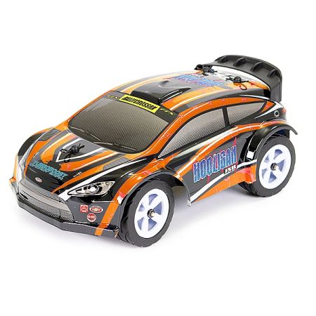 FTX HOOLIGAN JNR 1/28TH RTR RALLY CAR - ORANGE FTX HOOLIGAN JNR 1/28TH RTR RALLY CAR - ORANGE