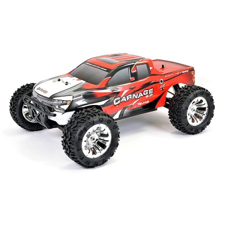 FTX CARNAGE 2.0 1/10 BRUSHED TRUCK 4WD RTR - RED FTX CARNAGE 2.0 1/10 BRUSHED TRUCK 4WD RTR - RED