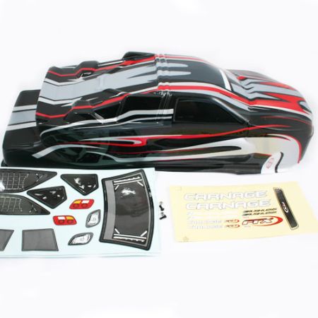 FTX Carnage St Printed Body - Option Black/Red (FTX6344) FTX Carnage St Printed Body - Option Black/Red (FTX6344)