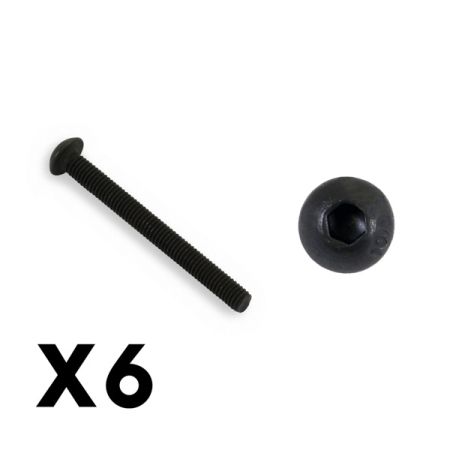 FTX Button Head Hex Screw M3 X 30 (FTX6524) FTX Button Head Hex Screw M3 X 30 (FTX6524)