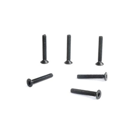 FTX Flat Head Hex 6pcs M3*20 (FTX6540) FTX Flat Head Hex 6pcs M3*20 (FTX6540)