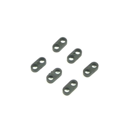 FTX Banzai Sway Bar Fix Plate (6) (FTX6572) FTX Banzai Sway Bar Fix Plate (6) (FTX6572)