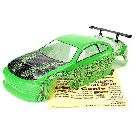 FTX Banzai Pre-Painted Body Shell With Decals & Wing - Green (FTX6596G)