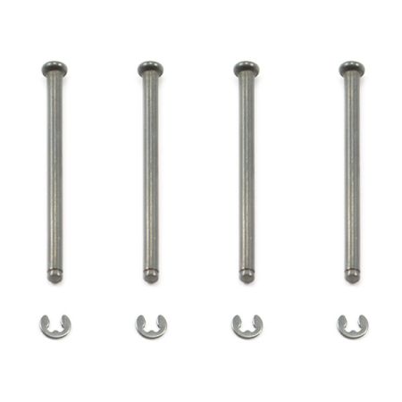 FTX Surge Front/Rear Hinge Pin Set For Alloy Brace (4) (FTX7209N)