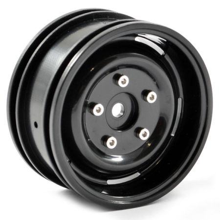 FTX Outback Steel Look Lug Wheel (2) - Black (FTX8171B) FTX Outback Steel Look Lug Wheel (2) - Black (FTX8171B)