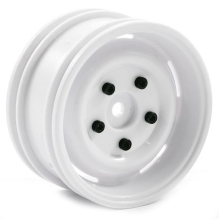 FTX Outback Steel Look Lug Wheel (2) - White (FTX8171W) FTX Outback Steel Look Lug Wheel (2) - White (FTX8171W)
