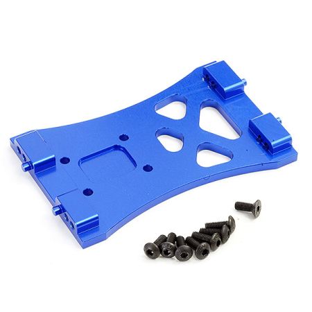 FTX Mauler Aluminium Centre Chassis Plate - Blue (FTX8833B) FTX Mauler Aluminium Centre Chassis Plate - Blue (FTX8833B)