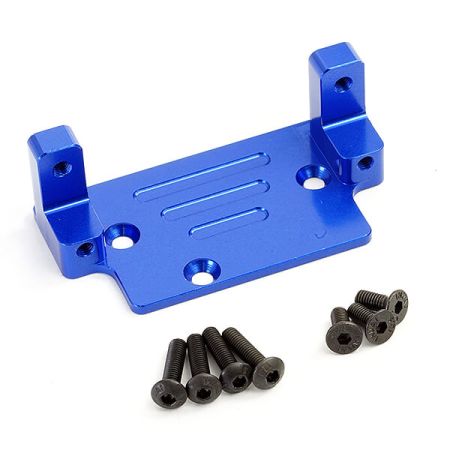 FTX Mauler Aluminium Servo Mount - Blue (FTX8835B) FTX Mauler Aluminium Servo Mount - Blue (FTX8835B)
