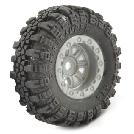FTX Outback Mini Swamper Tire & Wheel Set - Grey (4pcs) (FTX8859G) FTX Outback Mini Swamper Tire & Wheel Set - Grey (4pcs) (FTX8859G)