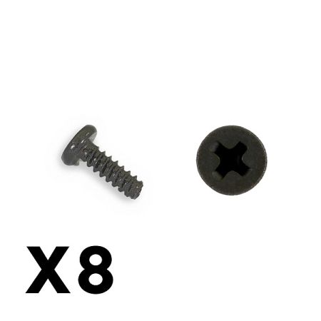 FTX Outback Mini 3.0 Round Self Tapping Screw 2X6 (8pcs) (FTX8922) FTX Outback Mini 3.0 Round Self Tapping Screw 2X6 (8pcs) (FTX8922)