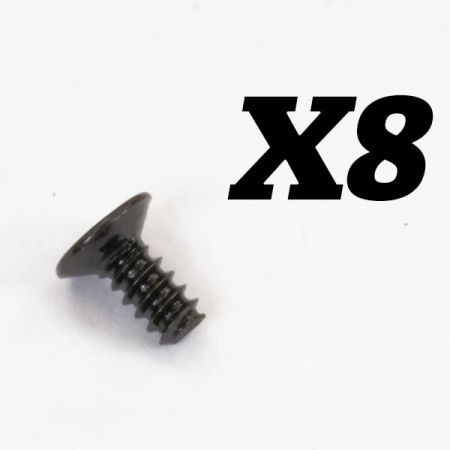 FTX Outback Mini 3.0 Flat Head Self Tapping Screw 1.7X4 (8pcs) (FTX8926) FTX Outback Mini 3.0 Flat Head Self Tapping Screw 1.7X4 (8pcs) (FTX8926)