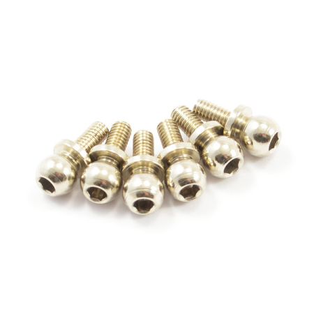 FTX Comet Ball Head Screw M2.5 (6pcs) (FTX9036) FTX Comet Ball Head Screw M2.5 (6pcs) (FTX9036)