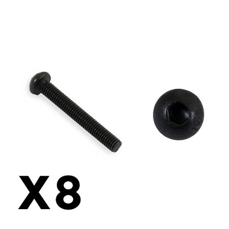 FTX Outback Fury Button Head 3 X 22mm Hex Screw (8pcs) (FTX9191) FTX Outback Fury Button Head 3 X 22mm Hex Screw (8pcs) (FTX9191)