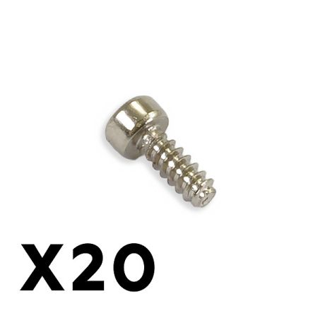 FTX Outback Fury Round Head Screw 2X5mm (20pcs) (FTX9197) FTX Outback Fury Round Head Screw 2X5mm (20pcs) (FTX9197)