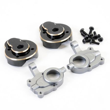 FTX Outback Mini XP Machine Aluminium Front Portal Hub Set (FTX9358) FTX Outback Mini XP Machine Aluminium Front Portal Hub Set (FTX9358)