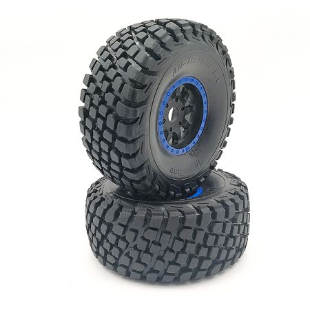 FTX DR8 Wheel/Tyre Pair (Blue) (FTX9582B) FTX DR8 Wheel/Tyre Pair (Blue) (FTX9582B)