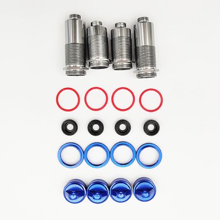FTX DR8 Shock Body & Cap Set Blue (FTX9663B) FTX DR8 Shock Body & Cap Set Blue (FTX9663B)
