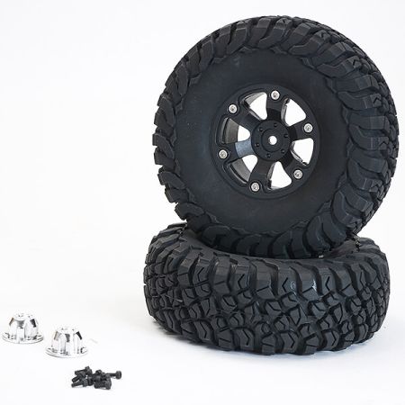 FTX Texan 1:10 Mounted Tyres O N 6-Spoke Beadlock Wheels (Pr) (FTX9877BK) FTX Texan 1:10 Mounted Tyres O N 6-Spoke Beadlock Wheels (Pr) (FTX9877BK)