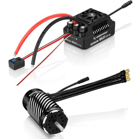 Hobbywing EZRUN Combo MAX5 HV G2 - 56118SD 800KV G2 (HW38010602) Hobbywing EZRUN Combo MAX5 HV G2 - 56118SD 800KV G2 (HW38010602)