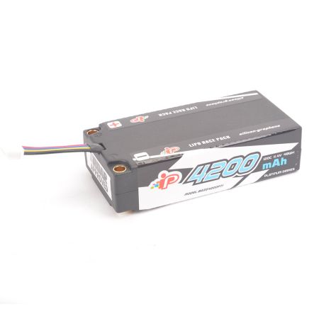 Intellect Lipo LiHV 3S 25.1mm Shorty 4200mAh 11.4V (IPBG3S4200PT1) Intellect Lipo LiHV 3S 25.1mm Shorty 4200mAh 11.4V (IPBG3S4200PT1)